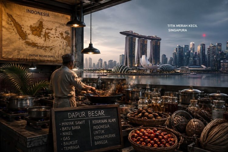 Dapur Besar dan Titik Merah Kecil