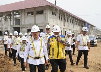 Tinjau Pembangunan Sekolah Rakyat di Tanjabtim, Al Haris Minta Proyek Dipercepat Demi Sambut Siswa Baru