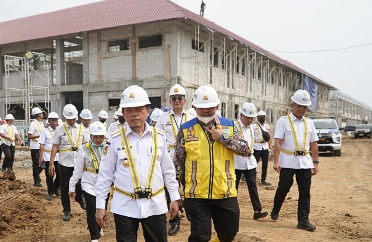 Tinjau Pembangunan Sekolah Rakyat di Tanjabtim, Al Haris Minta Proyek Dipercepat Demi Sambut Siswa Baru