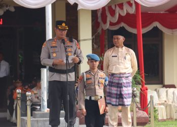 ‎HUT Bhayangkara ke-80 Tahun 2026, Polres Sarolangun Wujudkan Kepedulian kepada Personel Sakit dan Warakauri