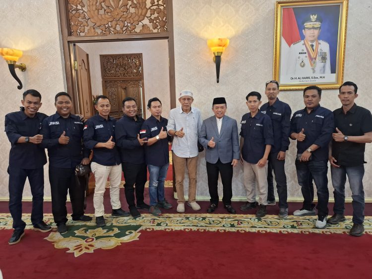JMSI Provinsi Jambi Temui Gubernur Al Haris, Perkuat Sinergi Media Siber untuk Kawal Pembangunan Daerah