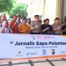 Sinarjambi.com Gagas “Jurnalis Sapa Polantas”, Tebar Kepedulian Sambut HUT ke-80 Bhayangkara