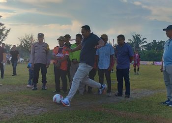 Bupati Syukur Buka Turnamen Tanah Abang Istimewa, Tegaskan Dukung Penuh Kemajuan Olahraga Merangin