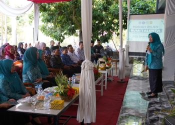 Hesti Haris Kunjungi Rumah Dilan Bumi Talenta di Desa Pauh Pamenang