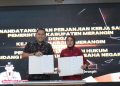 Teken MoU Bidang Datun, Pemkab dan Kejari Merangin Komit Jaga Akuntabilitas Daerah