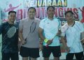 Bupati Syukur Meriahkan Turnamen Badminton Bhayangkara Cup 2026