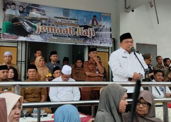 Pemkab Merangin Sambut Suka Cita Kepulangan Jamaah Haji Kloter 19