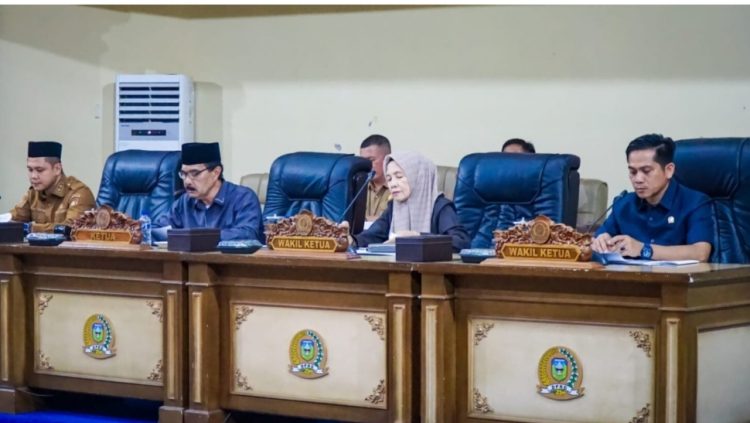 ‎Paripurna Penyampaian Raperda Pertanggungjawaban APBD Tahun 2025