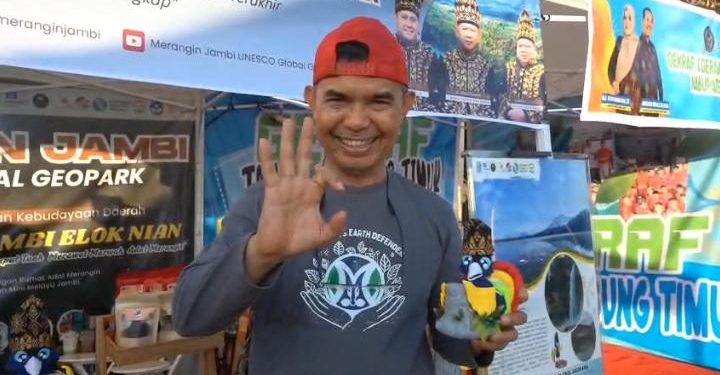 Uniknya Kurau, Maskot Geopark Merangin yang Kaya Filosofi