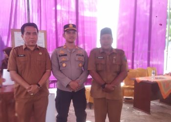 ‎Polsek Pelawan Singkut Siaga, Pilkades PAW Siliwangi Berlangsung Aman dan Kondusif  ‎
