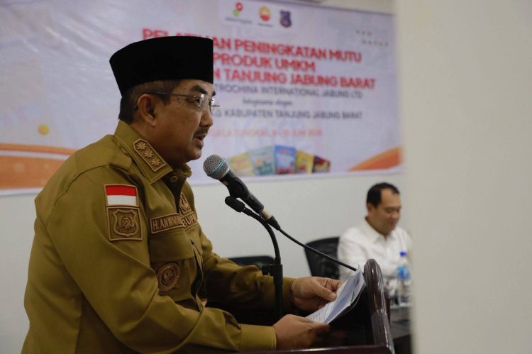 Bupati Anwar Sadat Dorong UMKM Naik Kelas, Produk Lokal Tanjab Barat Ditargetkan Tembus Pasar Nasional