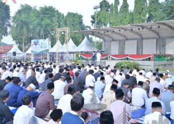 Wali Kota Jambi Salat Idul Adha Bersama Ribuan Warga, Doakan Jamaah Haji Menjadi Haji Mabrur