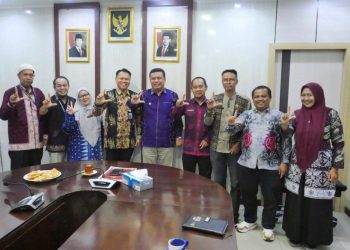 Wabup Tanjab Barat Katamso Gelar Audiensi Bersama Kepala Balai Bahasa Jambi