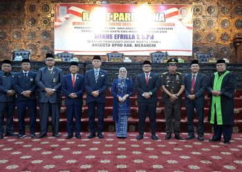 Hadiri Pelantikan PAW Anggota DPRD Merangin, Wabup A. Khafidh: Semoga Amanah dalam Menjalankan Tugas