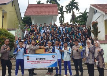 Binmas Polres Sarolangun Beri Penyuluhan di SMAN 11