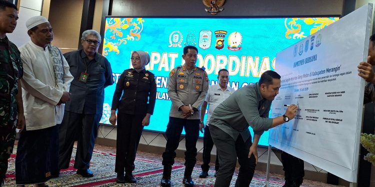 Cegah Kriminalitas Jalanan, Pemkab Merangin Gelar Rakor Penanggulangan Geng Motor