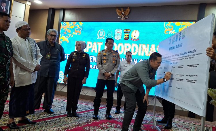 Cegah Kriminalitas Jalanan, Pemkab Merangin Gelar Rakor Penanggulangan Geng Motor