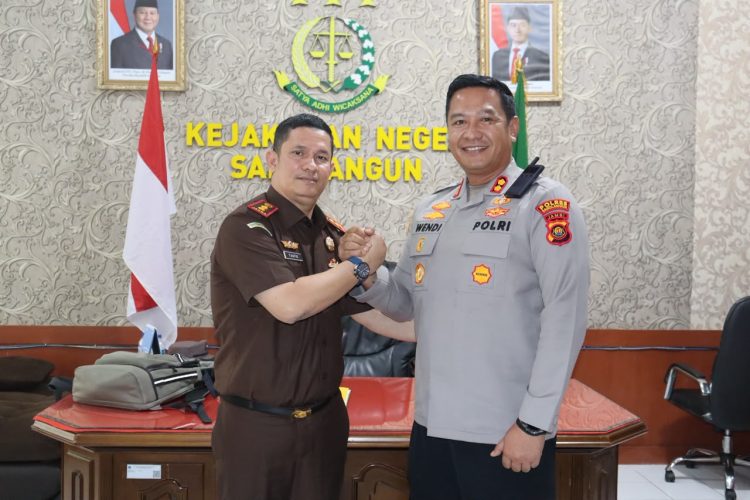Kapolres Sarolangun dan Kajari Perkuat Sinergi Penegakan Hukum