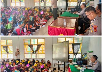 ‎Lindungi Generasi Muda, Sat Binmas Polres Sarolangun Gencarkan Edukasi Bahaya Geng Motor dan Narkoba  ‎  ‎