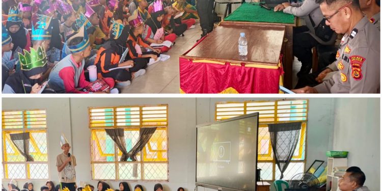‎Lindungi Generasi Muda, Sat Binmas Polres Sarolangun Gencarkan Edukasi Bahaya Geng Motor dan Narkoba  ‎  ‎