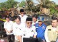 Respons Cepat Bupati Anwar Sadat, Korban Kebakaran Sungai Nibung Terima Bantuan Pemerintah