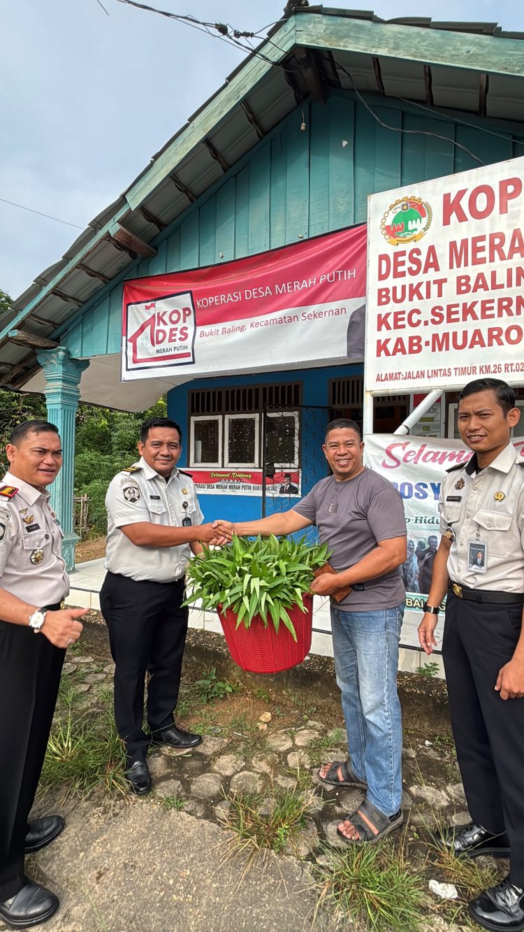 Lapas Kelas IIA Jambi Awali Kerja Sama dengan Koperasi Merah Putih melalui Penjualan Hasil Panen Kangkung