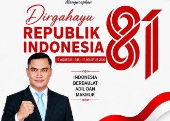 Kepala Lapas Kelas IIA Jambi Mengucapkan Dirgahayu ke-81 Republik Indonesia