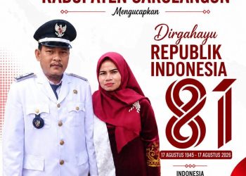 Desa Simpang Nibung Mengucapkan Dirgahayu ke-81 Republik Indonesia