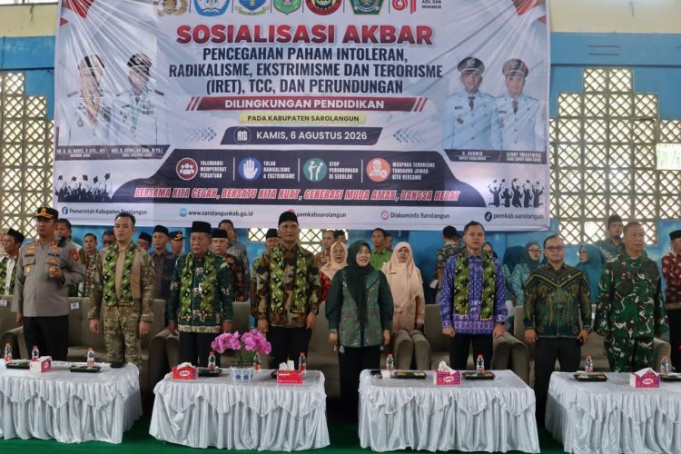 Lindungi Generasi Muda, Kapolres Sarolangun Gelar Sosialisasi Akbar Bahaya Radikalisme hingga Narkotika