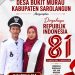 Desa Bukit Murau Mengucapkan Dirgahayu ke-81 Republik Indonesia
