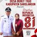 Desa Bukit Tigo Mengucapkan Dirgahayu ke-81 Republik Indonesia