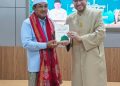 Syekh ‘Ala Muhammad Mustafa Na’imah Hadir di Kuala Tungkal, Bupati Anwar Sadat Sambut Hangat
