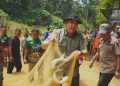 Bupati M. Syukur Didampingi Wabup Buka Lubuk Larangan Desa Telun