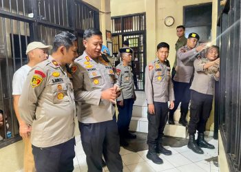 Kapolres Sarolangun Sidak Rutan, Pastikan Keamanan dan Kesehatan Tahanan