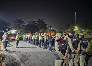Dua Pria Diduga Pungli Angkutan Batu Bara Diamankan Saat Patroli KRYD Polres Sarolangun