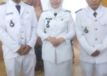 Tiga PJS Desa di Singkut Dilantik, Siap Kawal Pilkades Aman dan Kondusif
