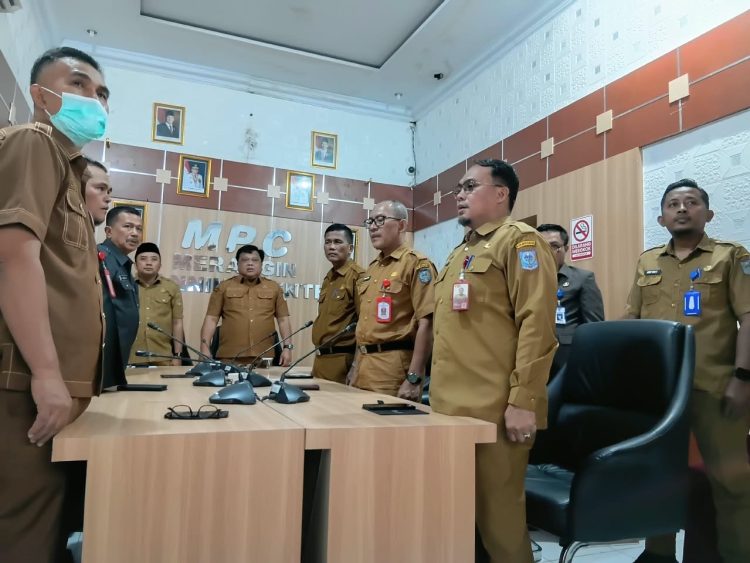 Harga Cabai dan Daging Picu Inflasi, Sekda Zulhifni Pimpin Rakor Pengendalian Harga dan Program Gizi Gratis
